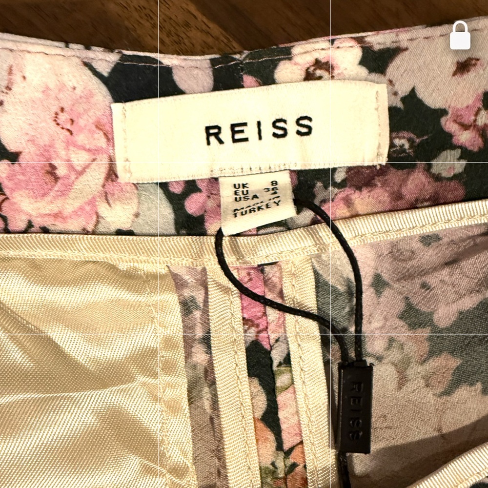 Reiss, NWOT Serena Floral Wide Leg Pants, Size 4 - Picture 5 of 16